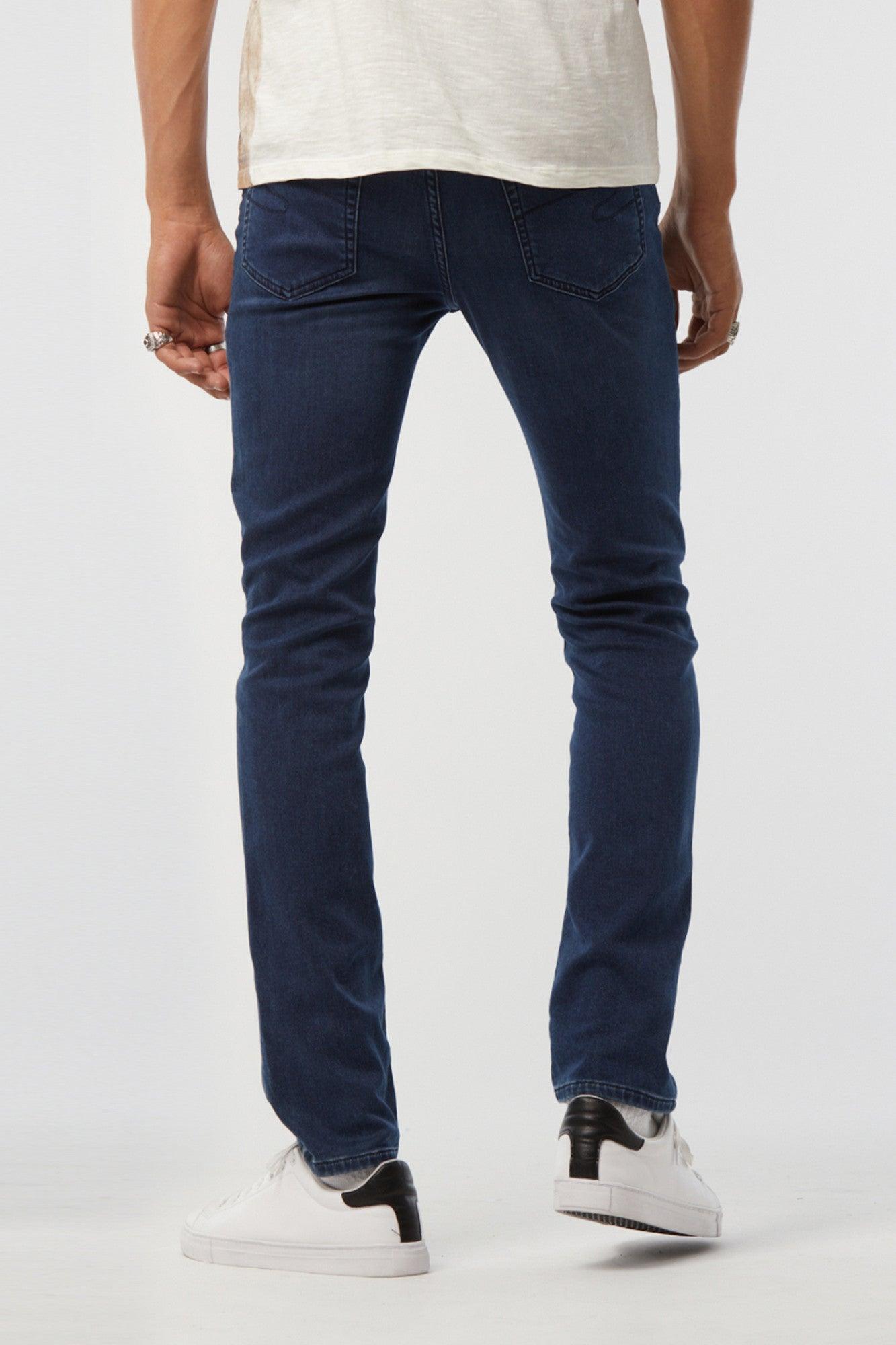 Jean Lee Cooper coupe droite bleu stretch - Georgespaul