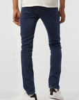 Jean Lee Cooper coupe droite bleu stretch - Georgespaul