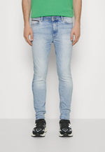 Afbeelding in Gallery-weergave laden, Jean skinny Tommy Jeans bleu clair pour homme I Georgespaul
