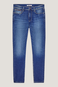 Jean skinny Tommy Jeans bleu foncé en coton bio stretch