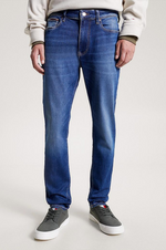 Charger l&#39;image dans la galerie, Jean skinny Tommy Jeans bleu foncé en coton bio stretch
