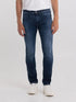 Jean slim Replay bleu foncé en coton stretch - Georgespaul