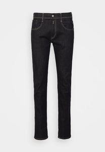 Jean slim homme Replay bleu foncé en coton stretch I Georgespaul