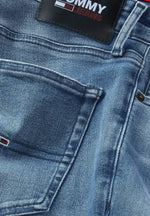 Charger l&#39;image dans la galerie, Jean slim Tommy Jeans bleu en coton pour homme I Georgespaul
