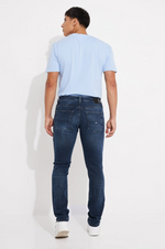 Afbeelding in Gallery-weergave laden, Jean slim Tommy Jeans bleu foncé en coton bio stretch
