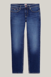 Jean slim Tommy Jeans bleu foncé en coton bio stretch