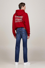 Laden Sie das Bild in den Galerie-Viewer, Jean slim Tommy Jeans bleu foncé en coton bio stretch
