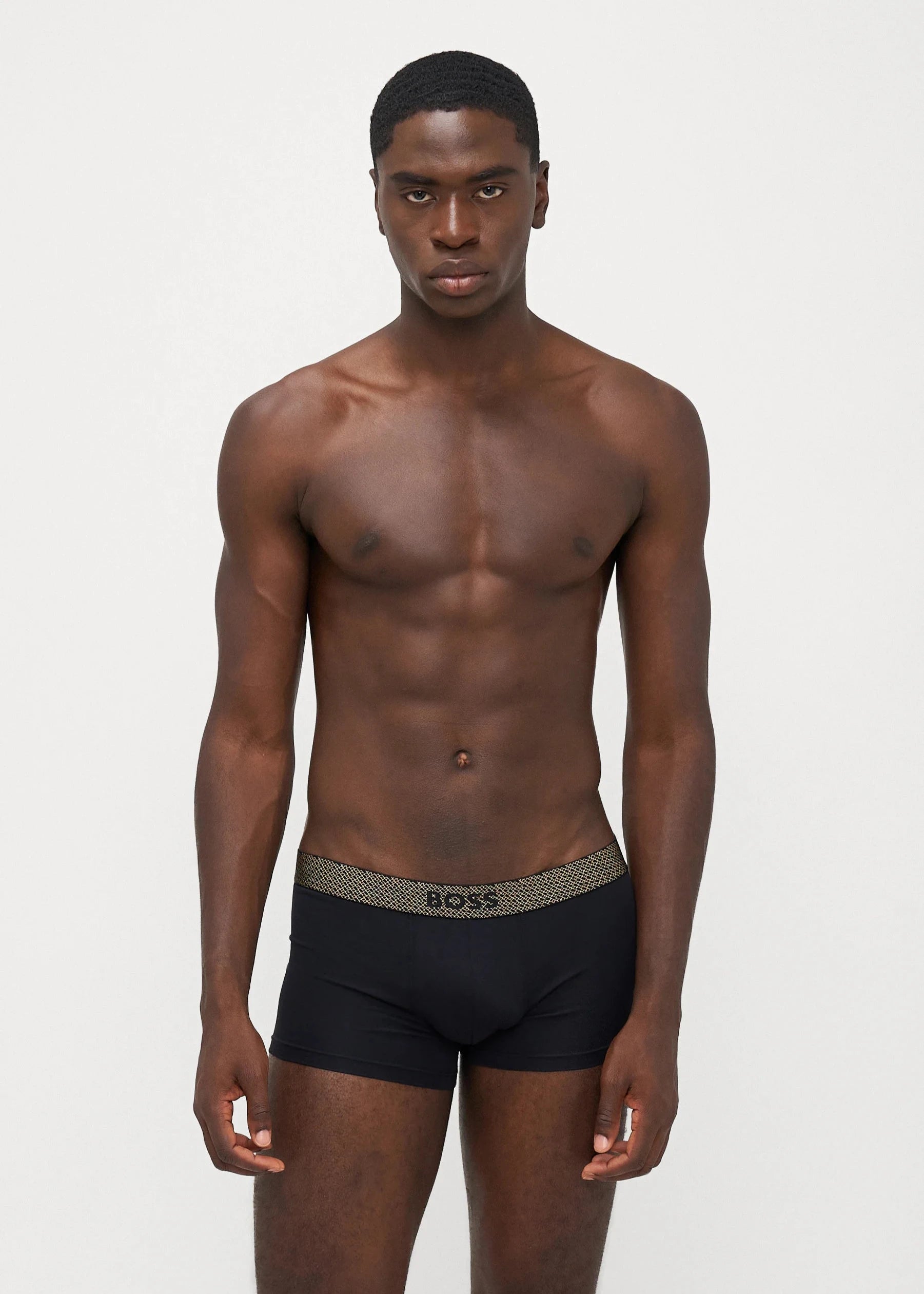 Lot de 2 boxers BOSS noirs homme | Georgespaul 