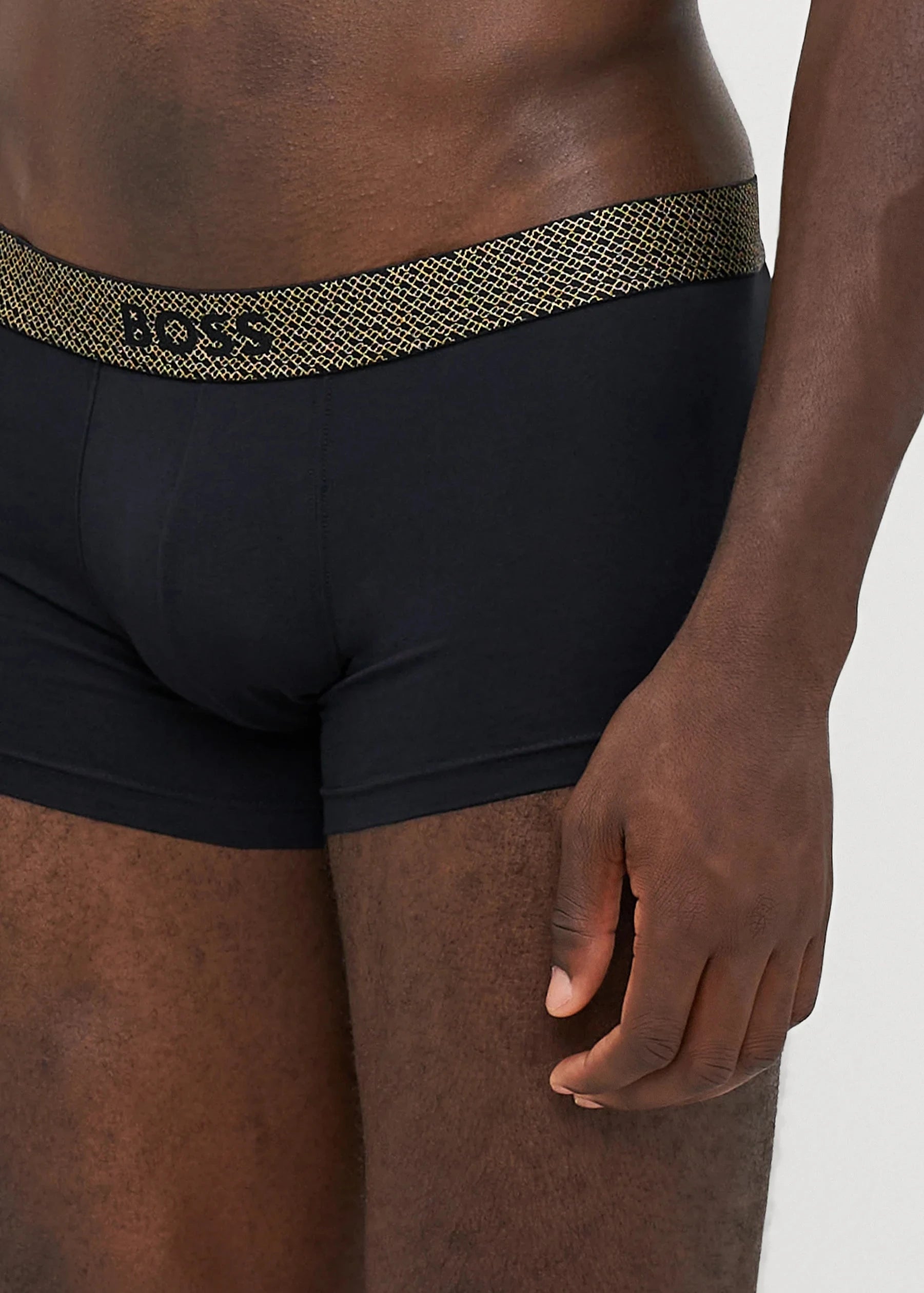 Lot de 2 boxers BOSS noirs homme | Georgespaul 