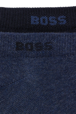 Charger l&#39;image dans la galerie, Lot de 2 paires de chaussettes BOSS bleues | Georgespaul
