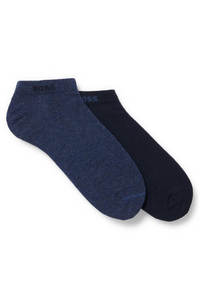 Lot de 2 paires de chaussettes BOSS bleues | Georgespaul