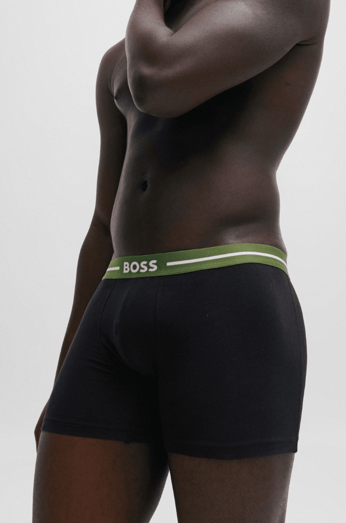 Lot de 3 boxers BOSS noirs - Georgespaul