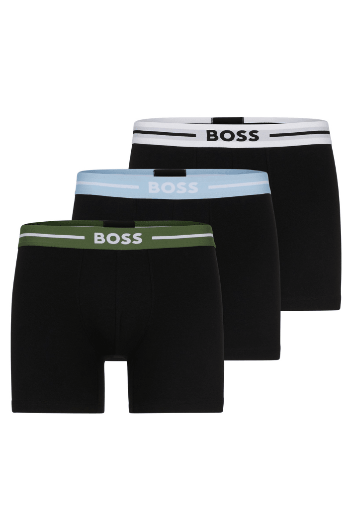 Lot de 3 boxers BOSS noirs - Georgespaul