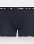 Lot de 3 boxers Tommy Hilfiger bleus en coton stretch - Georgespaul