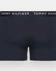 Lot de 3 boxers Tommy Hilfiger bleus en coton stretch - Georgespaul