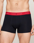 Lot de 3 boxers Tommy Hilfiger noirs pour homme | Georgespaul 