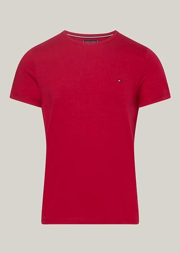 T-Shirt Tommy Hilfiger bordeaux - Georgespaul