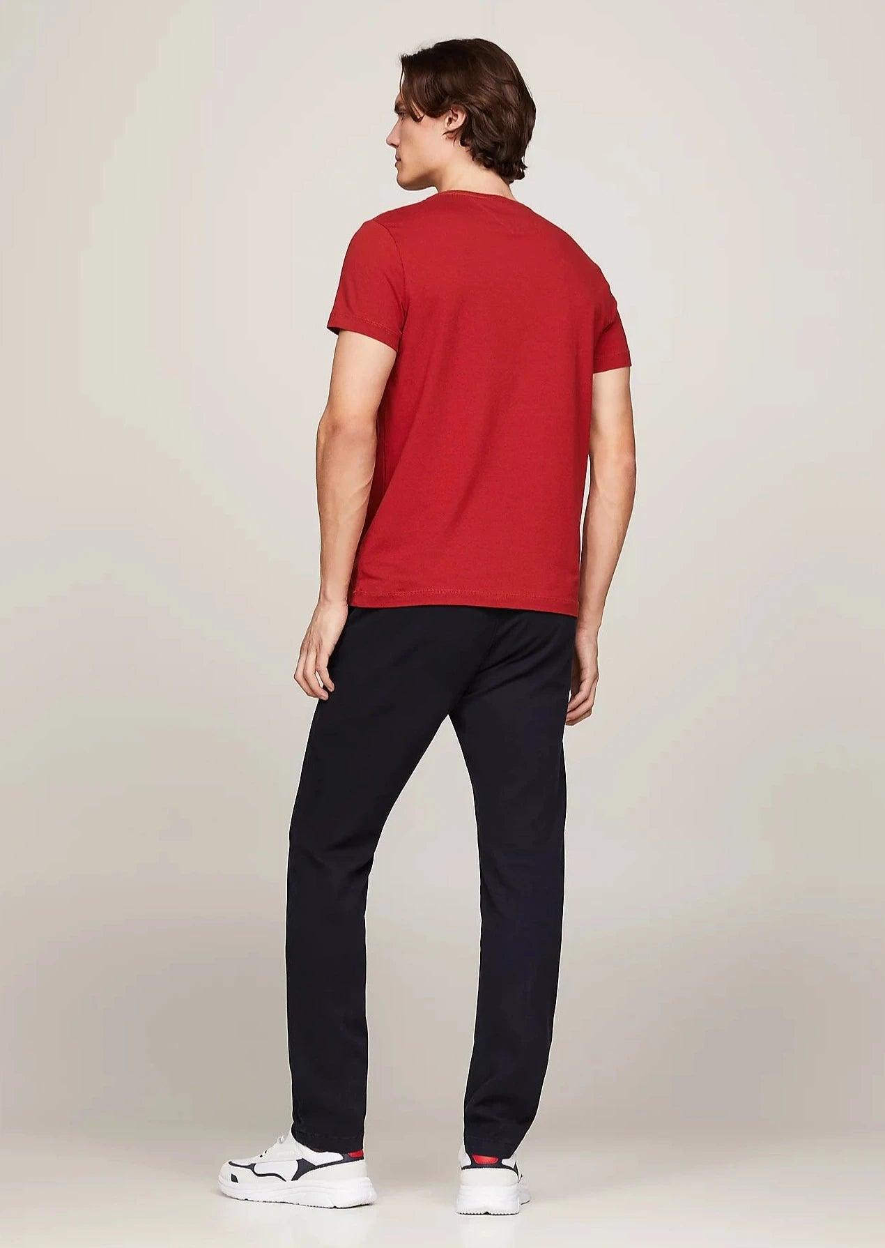 T-Shirt Tommy Hilfiger rouge - Georgespaul