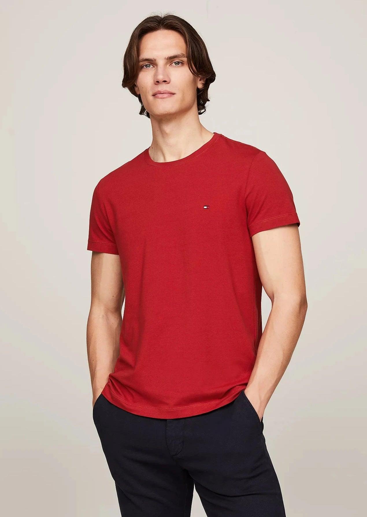 T-Shirt Tommy Hilfiger rouge - Georgespaul