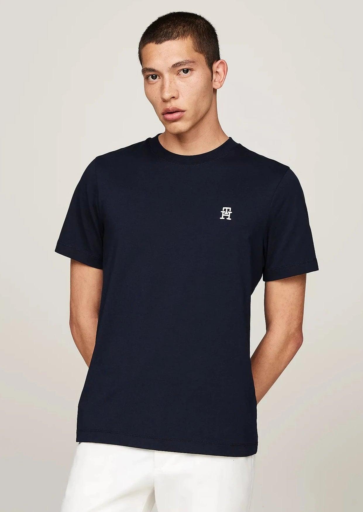 T-Shirt Tommy Hilfiger marine - Georgespaul