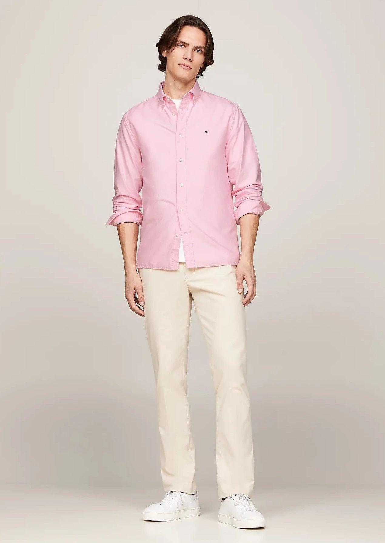 Chemise Tommy Hilfiger rose - Georgespaul