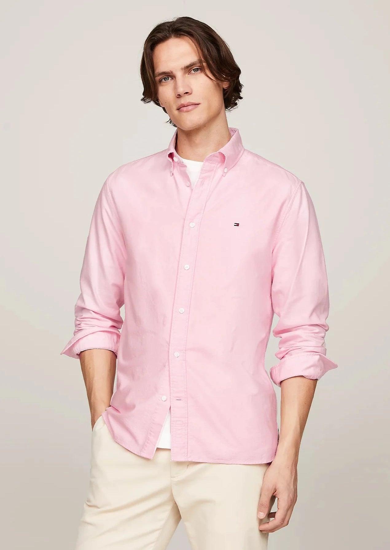 Chemise Tommy Hilfiger rose - Georgespaul