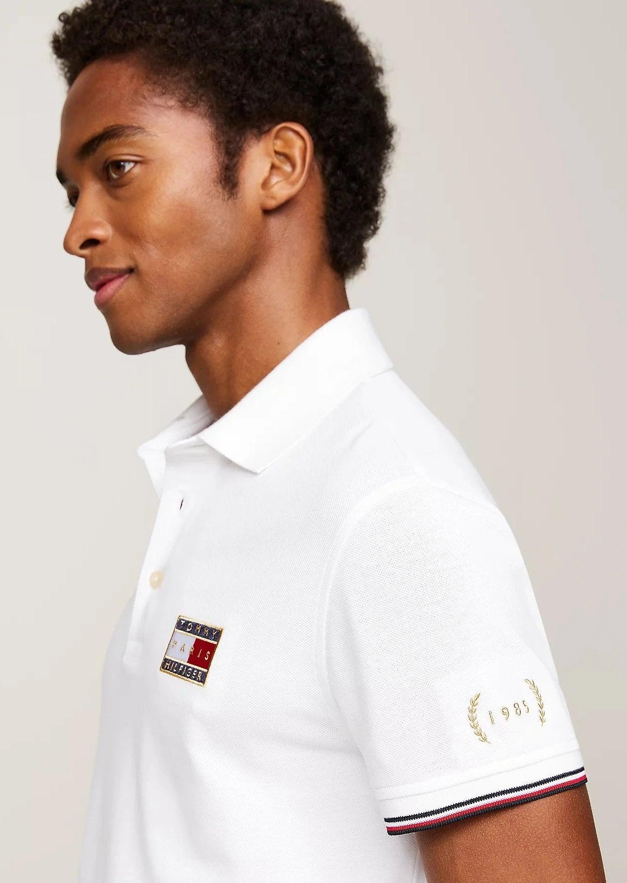 Polo Tommy Hilfiger blanc - Georgespaul