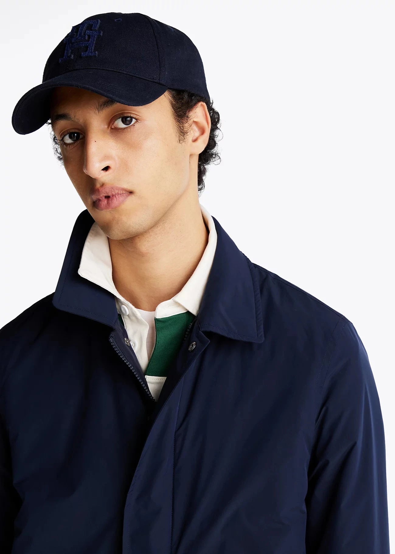 Manteau Tommy Hilfiger marine | Georgespaul 