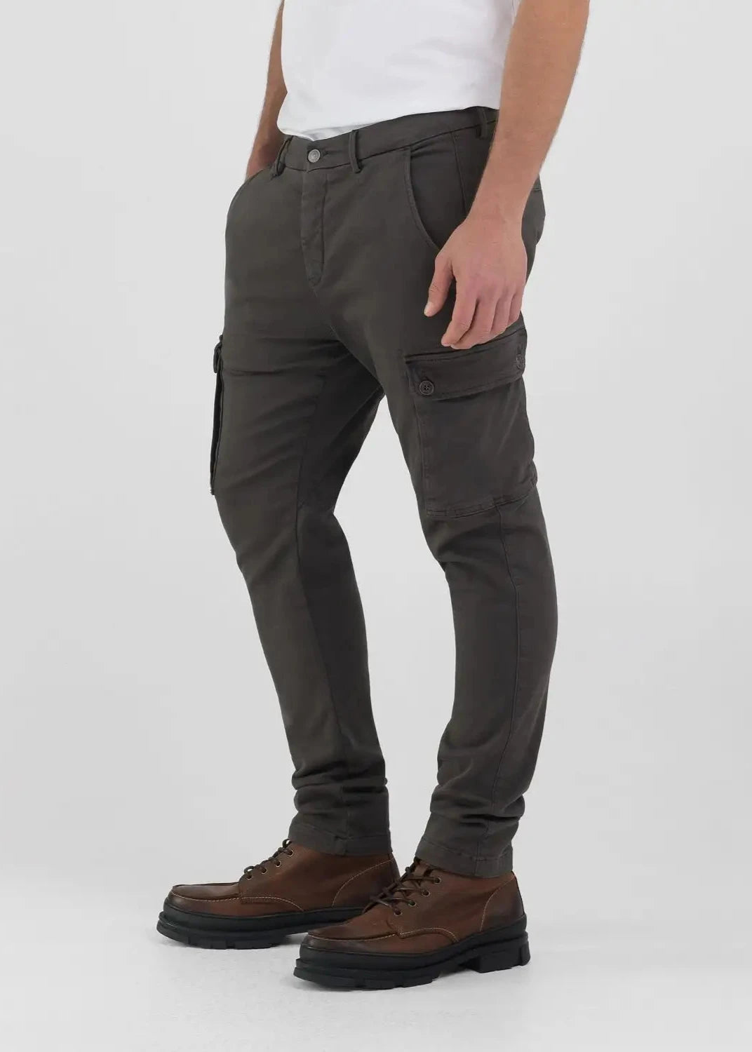 Pantalon cargo Replay gris pour homme | Georgespaul 