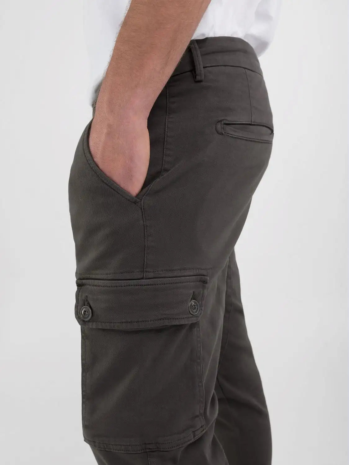 Pantalon cargo Replay gris pour homme | Georgespaul 