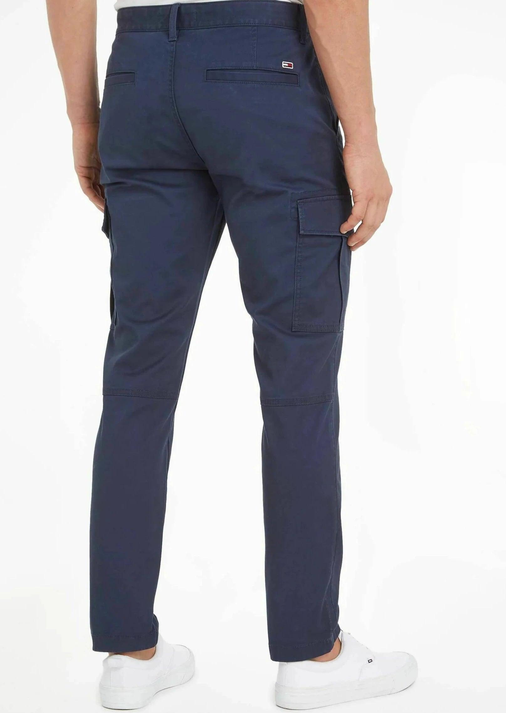 Pantalon cargo Tommy Jeans marine - Georgespaul