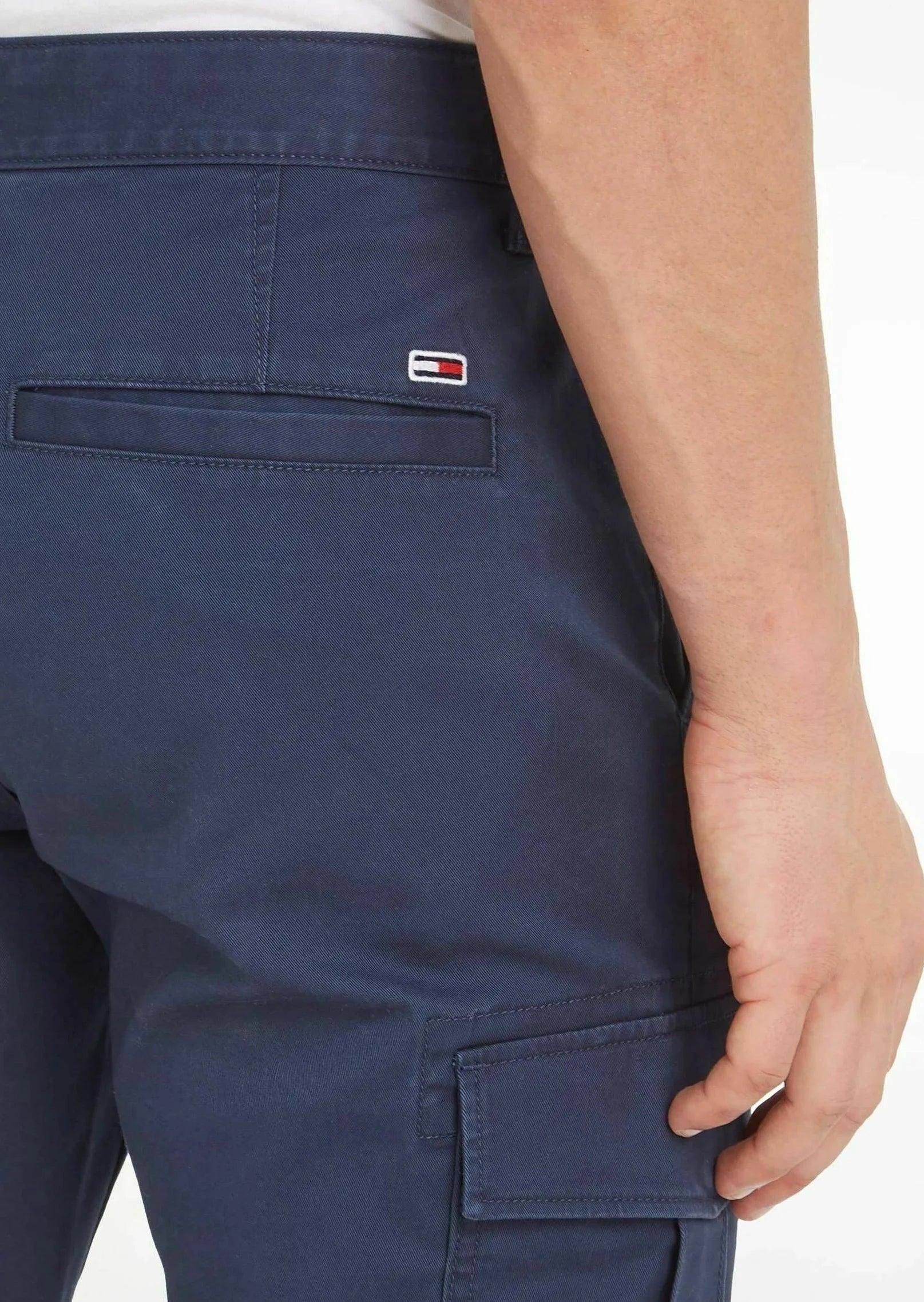 Pantalon cargo Tommy Jeans marine - Georgespaul