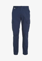 Laden Sie das Bild in den Galerie-Viewer, Pantalon cargo Tommy Jeans marine en coton bio stretch | Georgespaul

