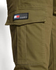 Pantalon cargo Tommy Jeans kaki - Georgespaul