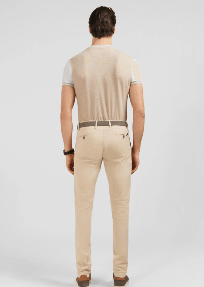 Pantalon chino Eden Park beige - Georgespaul