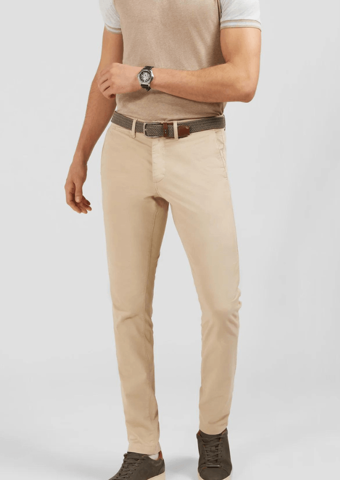 Pantalon chino Eden Park beige - Georgespaul