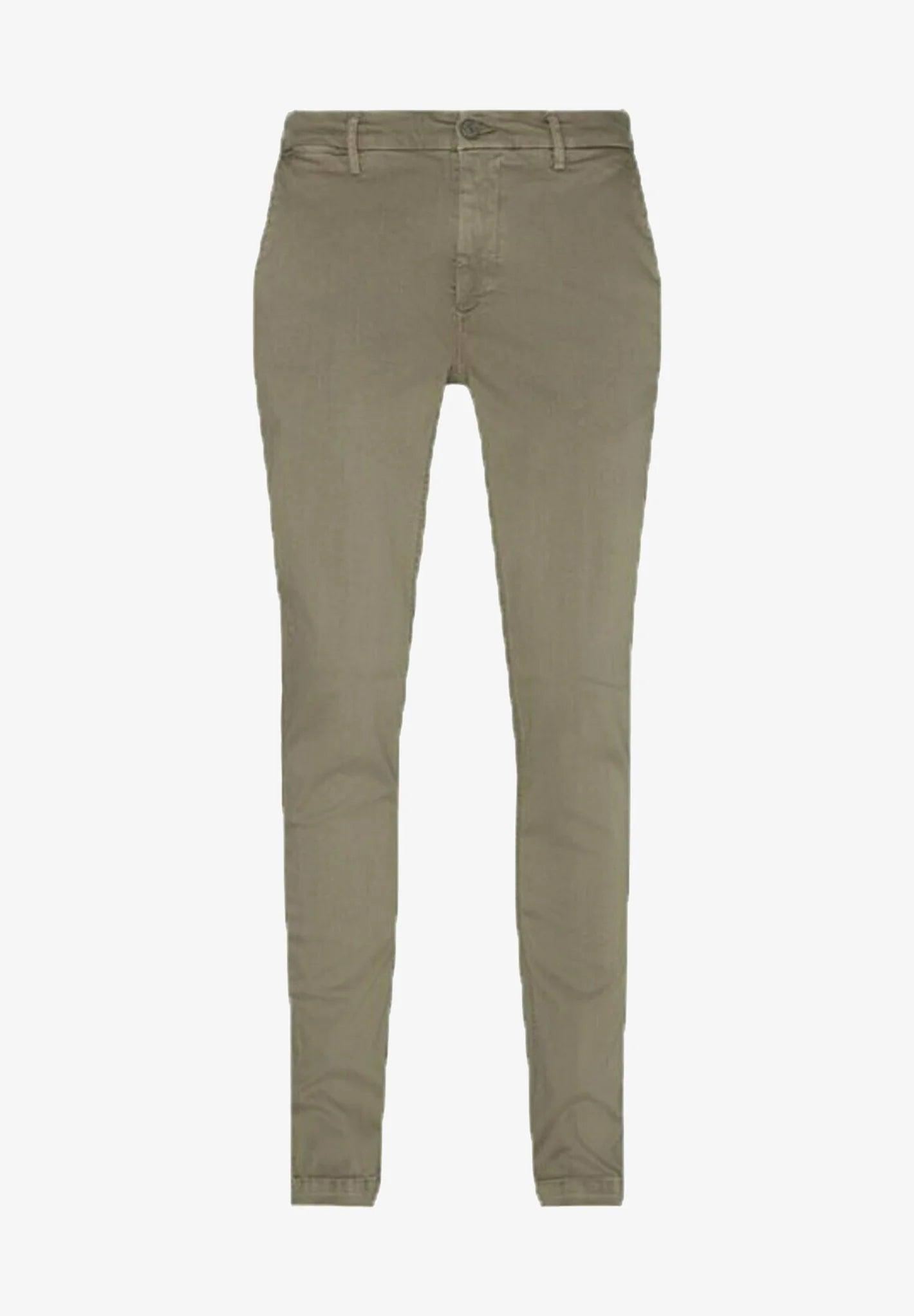 Pantalon chino Replay beige en coton - Georgespaul