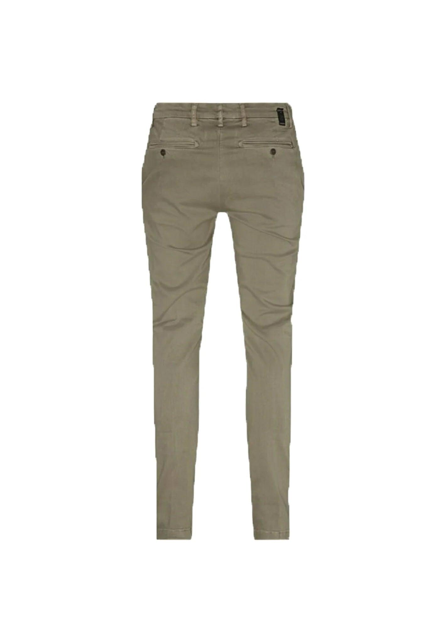 Pantalon chino Replay beige en coton - Georgespaul