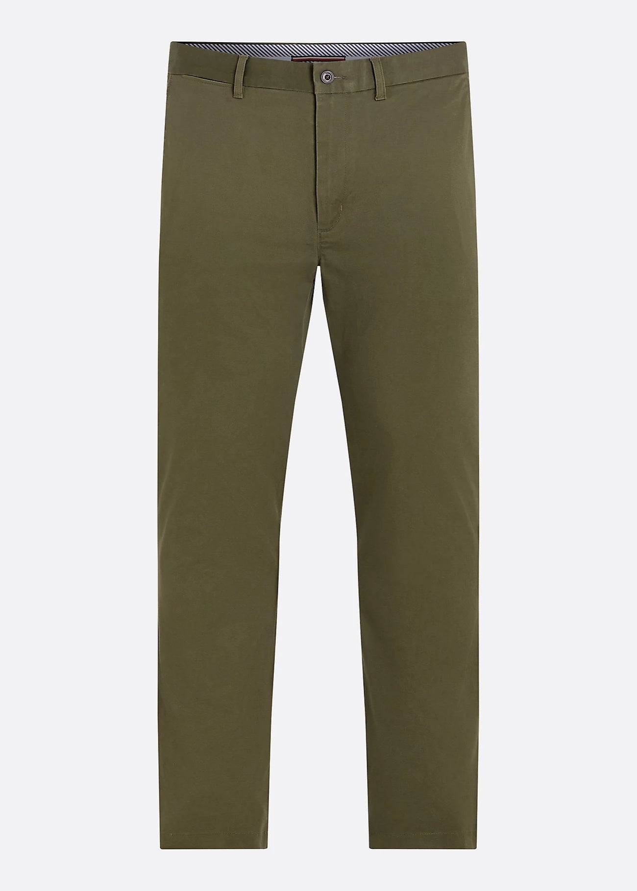 Pantalon chino Tommy Hilfiger kaki pour homme | Georgespaul 