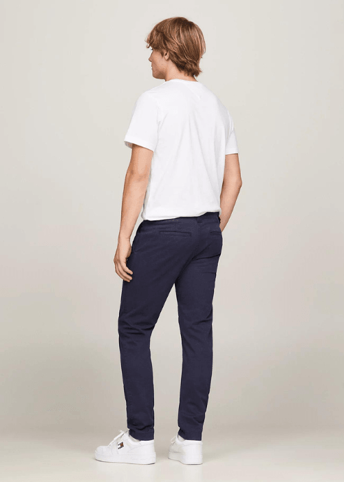 Pantalon chino Tommy Jeans marine - Georgespaul