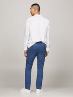 Afbeelding in Gallery-weergave laden, Pantalon chino slim Tommy Hilfiger bleu coton bio stretch | Georgespaul
