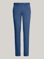 Charger l&#39;image dans la galerie, Pantalon chino slim Tommy Hilfiger bleu coton bio stretch | Georgespaul

