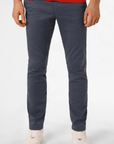 Pantalon chino slim Tommy Hilfiger bleu stretch - Georgespaul