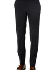 Pantalon de costume Lagerfeld marine en laine 690 - Georgespaul