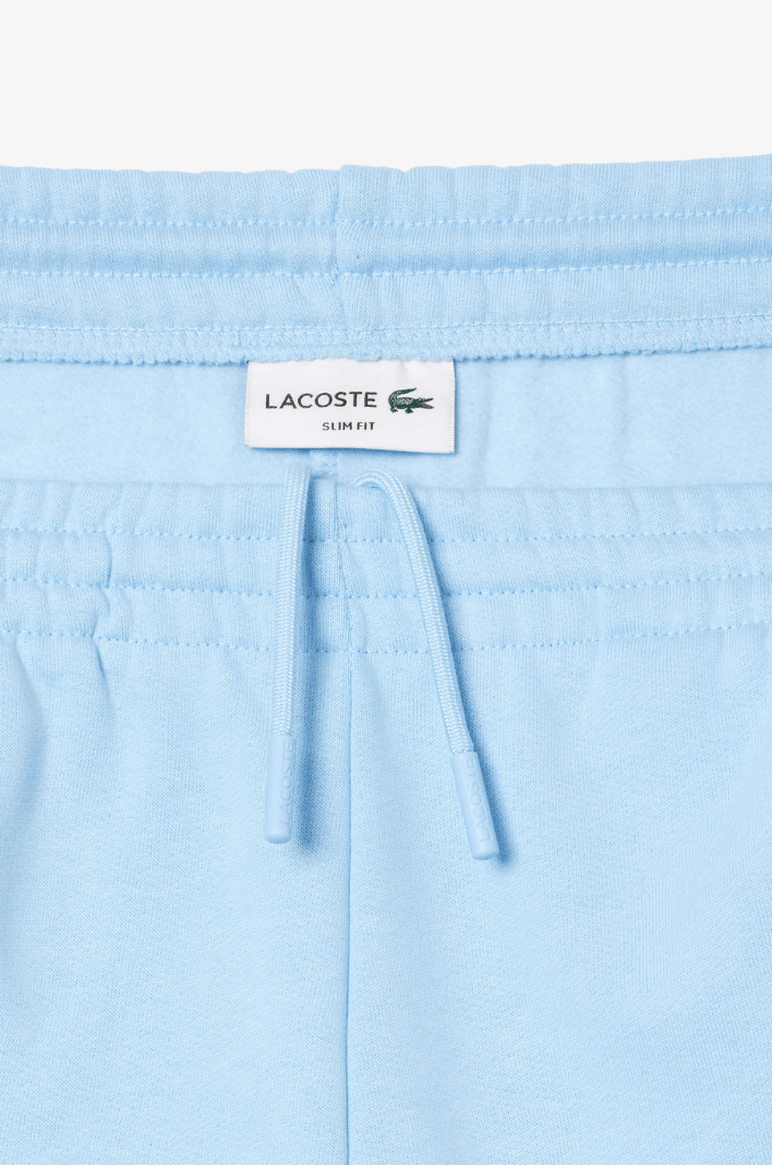 Pantalon de jogging Lacoste bleu clair en coton bio - Georgespaul