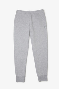 Pantalon de jogging Lacoste gris coton bio