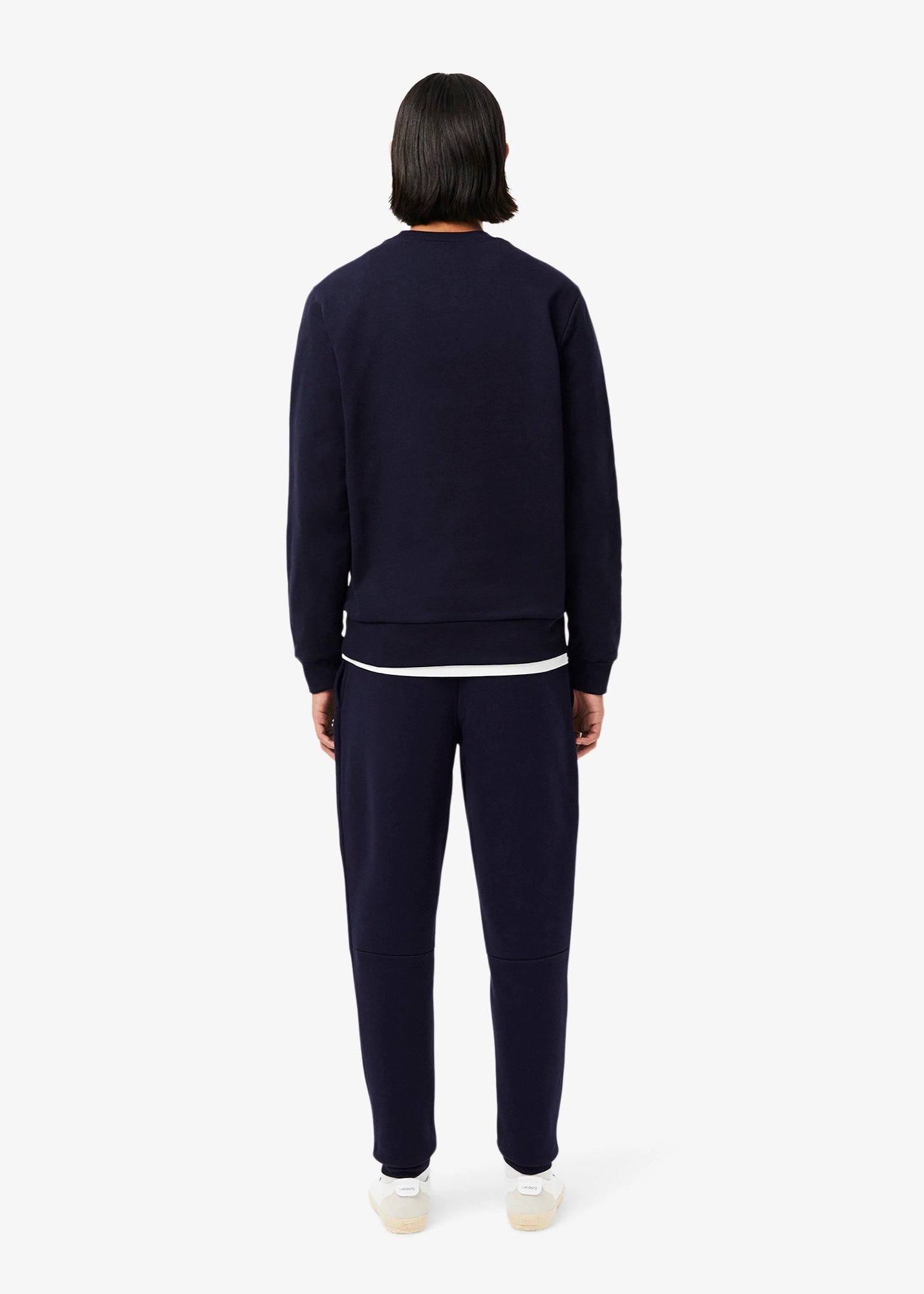 Pantalon de jogging homme Lacoste marine coton bio | Georgespaul