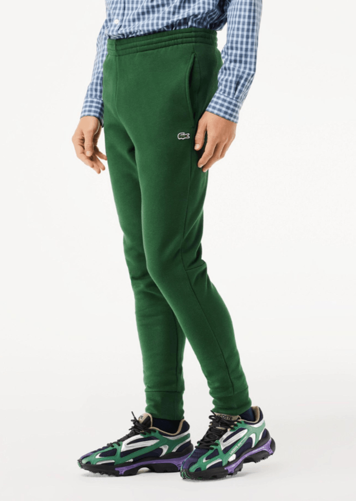 Pantalon de jogging Lacoste vert coton bio - Georgespaul