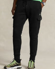 Pantalon de jogging cargo Ralph Lauren noir | Georgespaul 