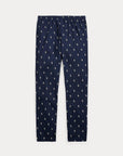 Pantalon de pyjama poney Ralph Lauren marine - Georgespaul